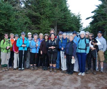 2011 Fall Colours Hike Participants!