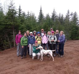 Gully Lake Trail Hike Gang, May 28, 2011